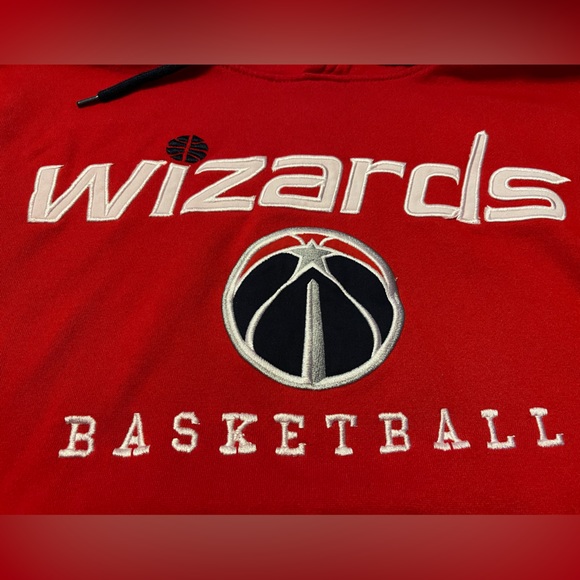 Washington Wizards Spellout Hoodie Embroidered - Picture 7 of 11